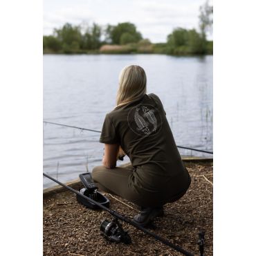Korda - Womens Mandala Tee - Dark Olive
