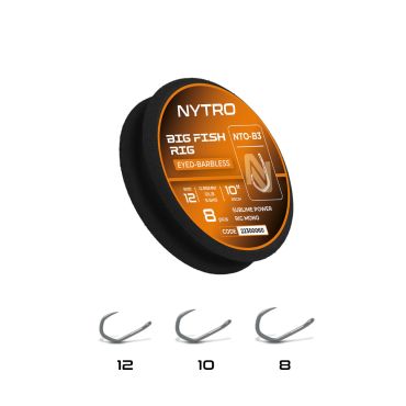 Nytro - Nto-B3 Barbless Big Fish Ready Tied Rigs