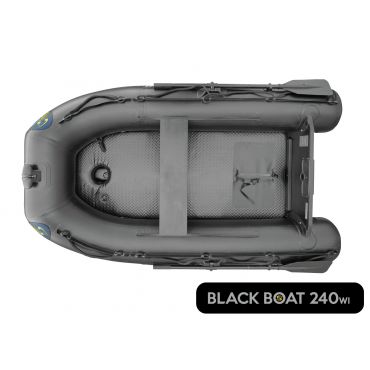 Carp Spirit - Black Boat - 240WI