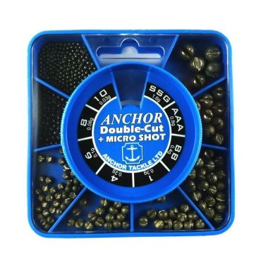 Anchor - 8 Division Double-Cut Square Dispenser - With Micro Shot