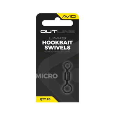 Avid - Outline Mirco Hookbait Swivel - Size 17
