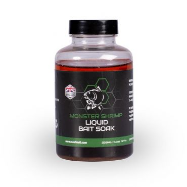 Nash - Monster Shrimp Liquid Bait Soak 250ml