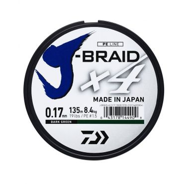 Daiwa - J Braid X4 Green