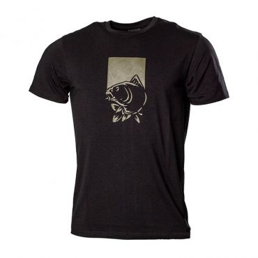Nash - Make It Happen T Shirt Fish Logo Black