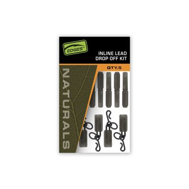 Fox - Edges Naturals Inline Lead Drop Off Kits x 5