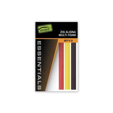 Fox - Edges Zig Aligna kit Multi Foam kit (yellow, red and black)