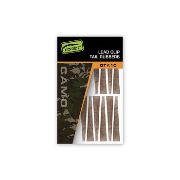 Fox - Edges Camo Lead Clip Tail Rubbers 10pcs