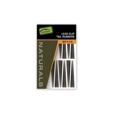 Fox - Edges Naturals Lead Clip Tail Rubbers 10pcs