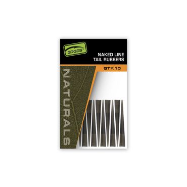 Fox - Edges Naturals Naked Line Tail Rubbers 10pcs