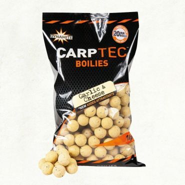 Dynamite Baits - Carp-Tec Shelf Life Boilie - 1kg Garlic & Cheese - 15mm