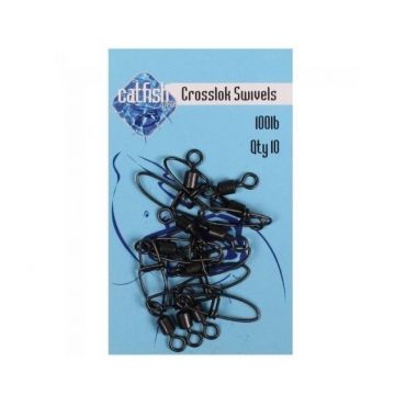 Catfish Pro - Cross Lok Swivels 100lb