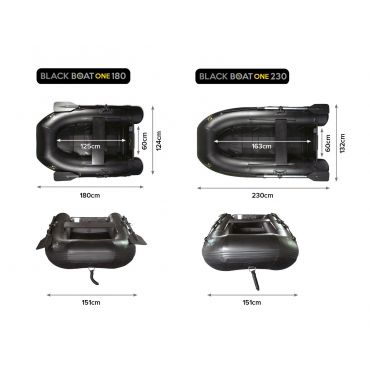 Carp Spirit - Black Boat ONE