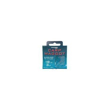 Drennan - Barbless Carp Maggot Hooks To Nylon
