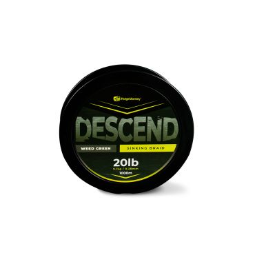 Ridgemonkey - Descend Sinking Braid - 1000m - 20lb