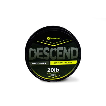 Ridgemonkey - Descend Sinking Braid - 300m - 20lb