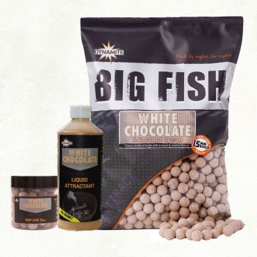 Dynamite Baits - White Chocolate Boilies - 1.8kg - 15mm