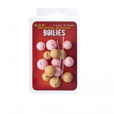ESP - Buoyant Boilies - Pink & Nut Mix