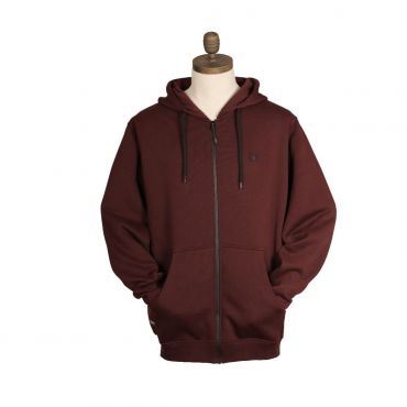 Thinking Anglers - Zip Hoodie Plum