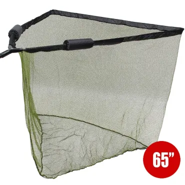NGT - 65" Cat Fish Dual Net Float System and Mesh Loop - Green Mesh with Metal 'V' Block and Stink Bag