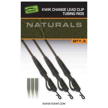 Fox - Edges Kwik Change Lead Clip Tubing Rigs