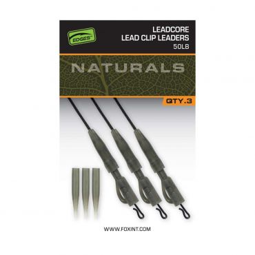 Fox - Naturals Leadcore PG Lead Clip Leaders
