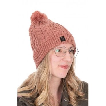 Fox - Ladies Knitted Bobble Hat