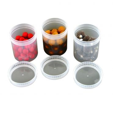 Fox - Bait Tubs Full Size Glug Pots x6