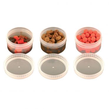 Fox - Bait Tubs Half Size Glug Pots x6