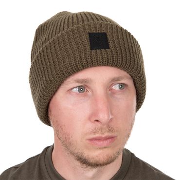 Fox - Olive Merino Blend Beanie Hat