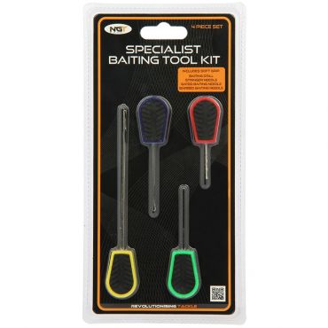 NGT - 4pc Soft Grip Baiting Tool Set