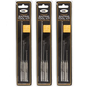 NGT - 4pc Stainless Baiting Tool Set