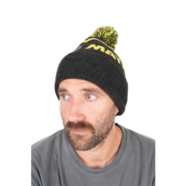 Matrix - Lime & Grey Bobble Hat