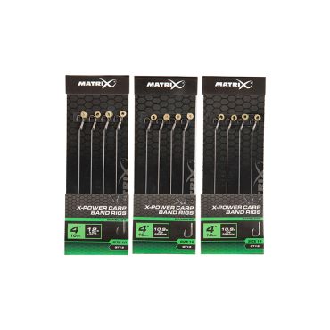 Matrix - X8 X-Power Carp 10cm Band Rigs