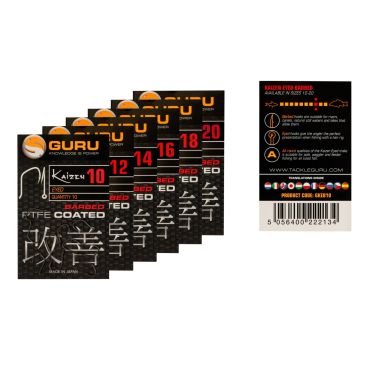 Guru - Kaizen Eyed Barbed Hooks