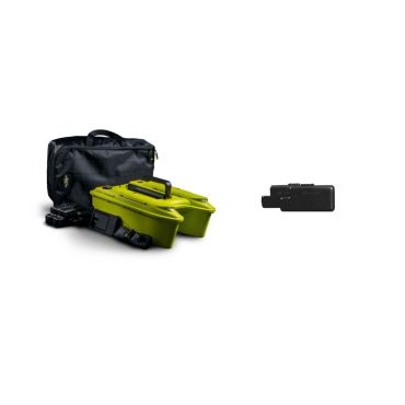Ridgemonkey - Hunter 750 Baitboat - Echo Edition - Hi-Viz + Free Twin Battery Pack
