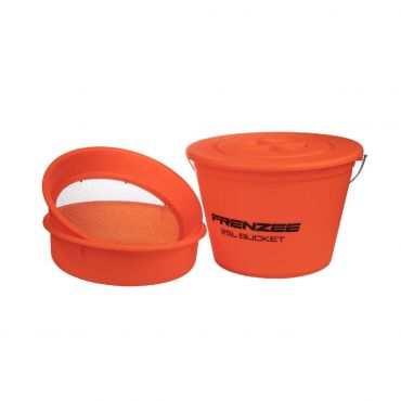 Frenzee - FXT 25L Groundbait Bucket & Riddle Set