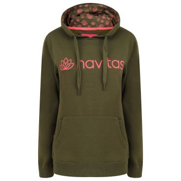 Navitas - Women's Green and Pink Lily Hoodie