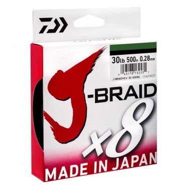 Daiwa - J Braid X8 500m Dark Green