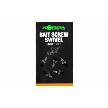 Korda - Bait Screw Swivel - Large