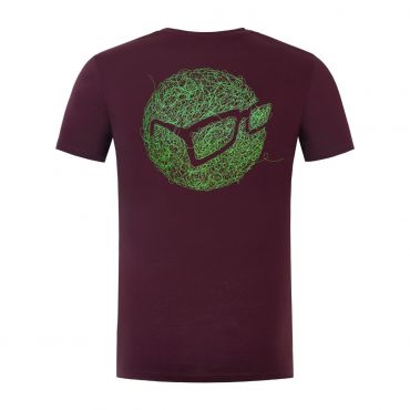 Korda - Birdsnest Tee - Burgundy