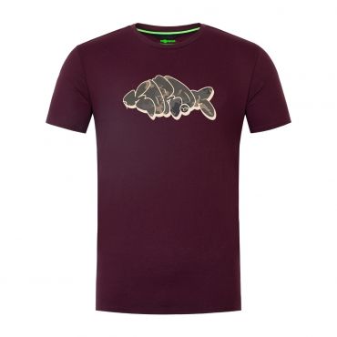 Korda - Outline Tee - Burgundy