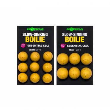 Korda - Slow Sinking Boilie - Essential Cell