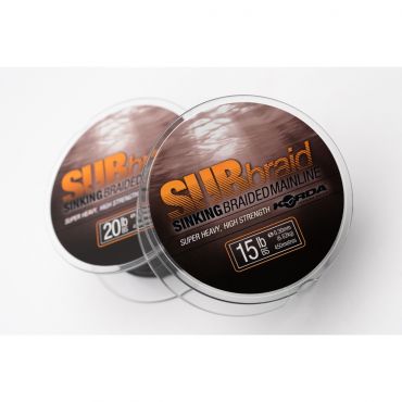Korda - Subbraid Sinking Braided Mainline 1200m