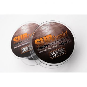 Korda - Subbraid Sinking Braided Mainline 450m