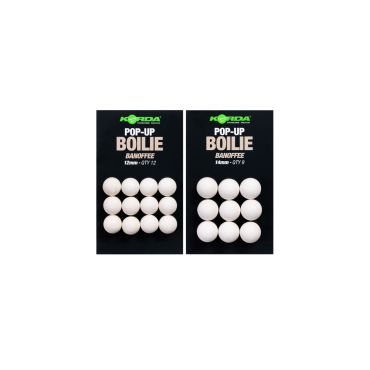 Korda - Pop Up Boilie Banoffee White
