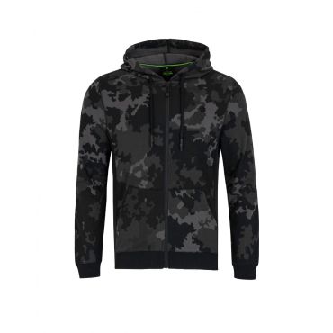 Korda - Zip Hoodie - Black Kamo