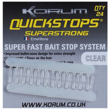 Korum - Quickstops - Clear