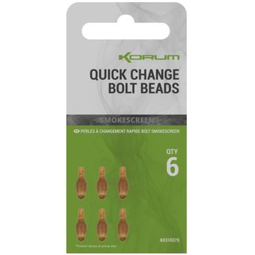 Korum - Smokescreen Quick Change Bolt Beads