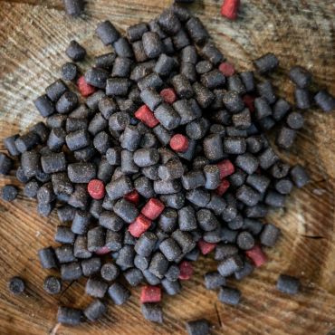 RG Baits - Hot Shrimp + Liver Maxi Bag Pellet 1kg (6mm)