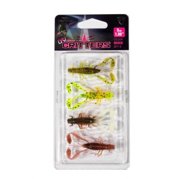 Fox Rage - UV Micro Critter 5cm x 4pcs
